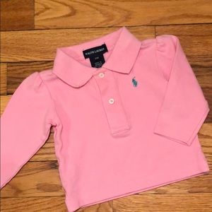 Ralph Lauren Baby girl pink polo